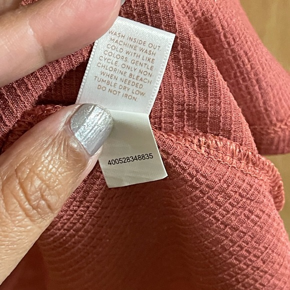 LC Lauren Conrad Cold Shoulder Top Blouse Size XL - Picture 6 of 7